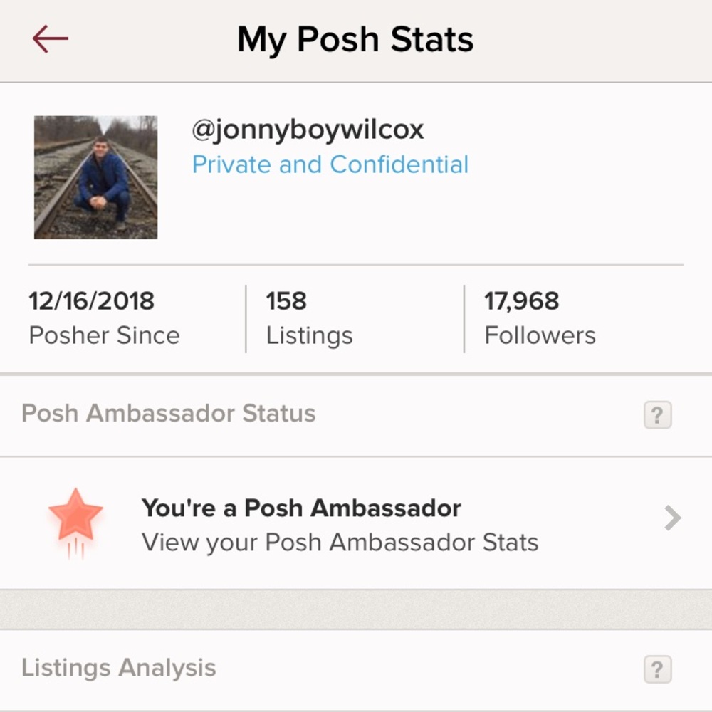 I’m a posh ambassador!